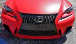 Lexus IS200t Matte Solid Red by MetroWrapz 2016 года